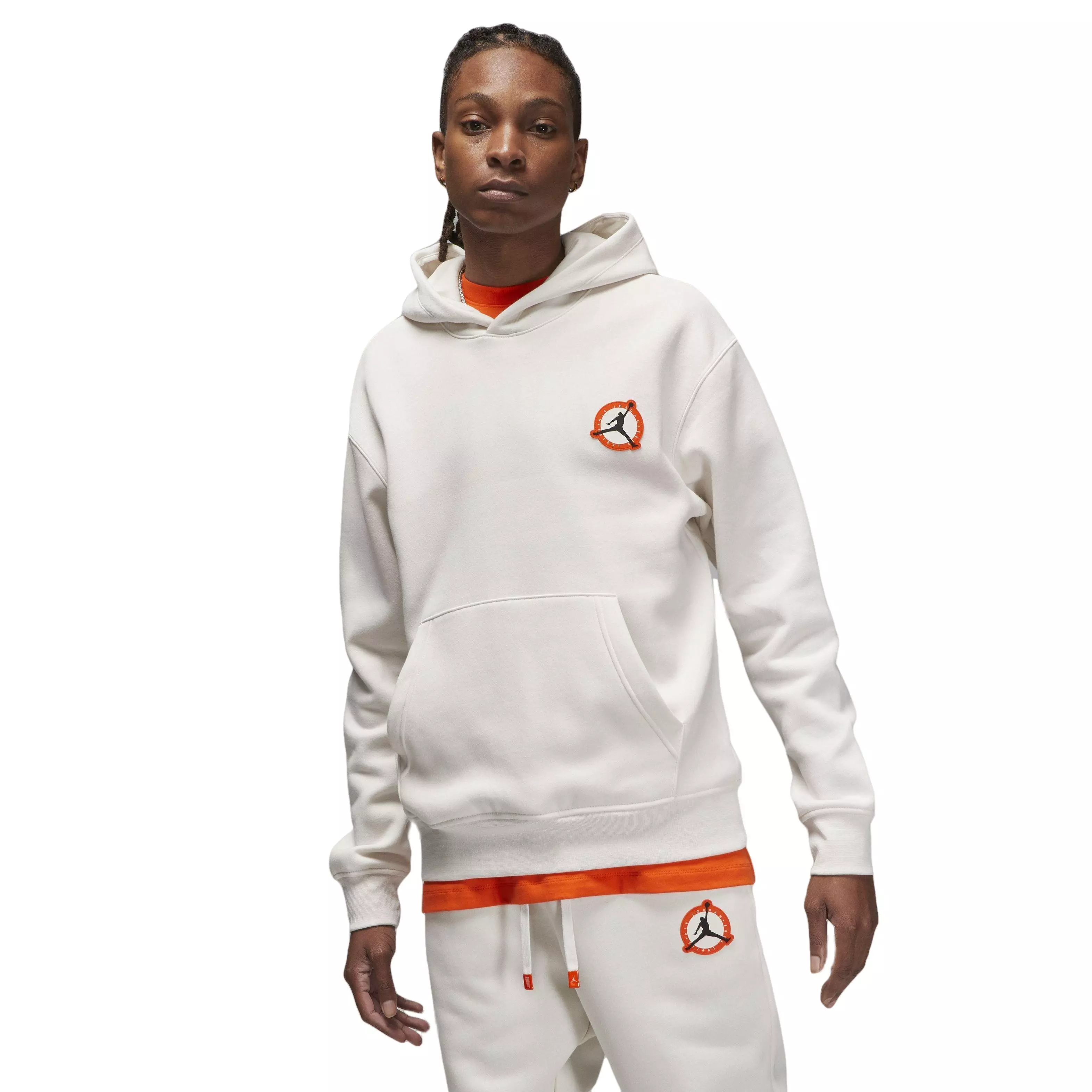 Jordan Men s Flight MVP HBR Fleece Pullover Hoodie 2 Phantom